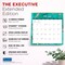 Crackled Blush | 2027 12 x 12 Inch (Hanging) 18 Months Monthly Square Wire-O Calendar | Sticker Sheet | July 2026 - December 2027 | Plato | Planning Stationery